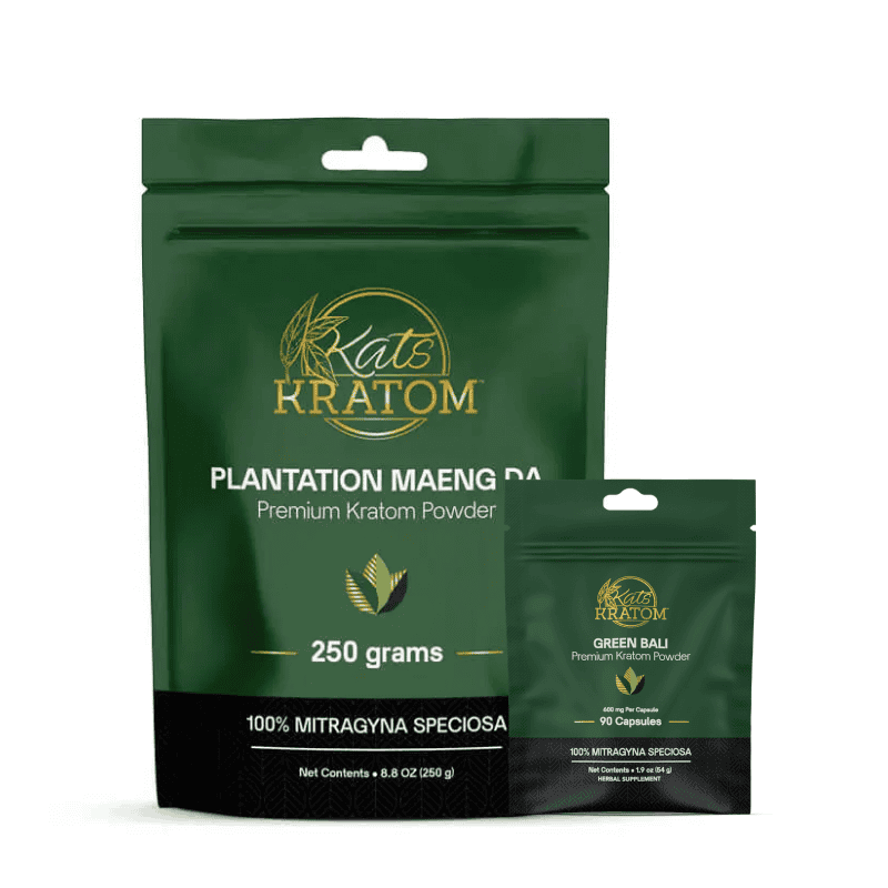 Kats Botanicals Green Vein Kratom products