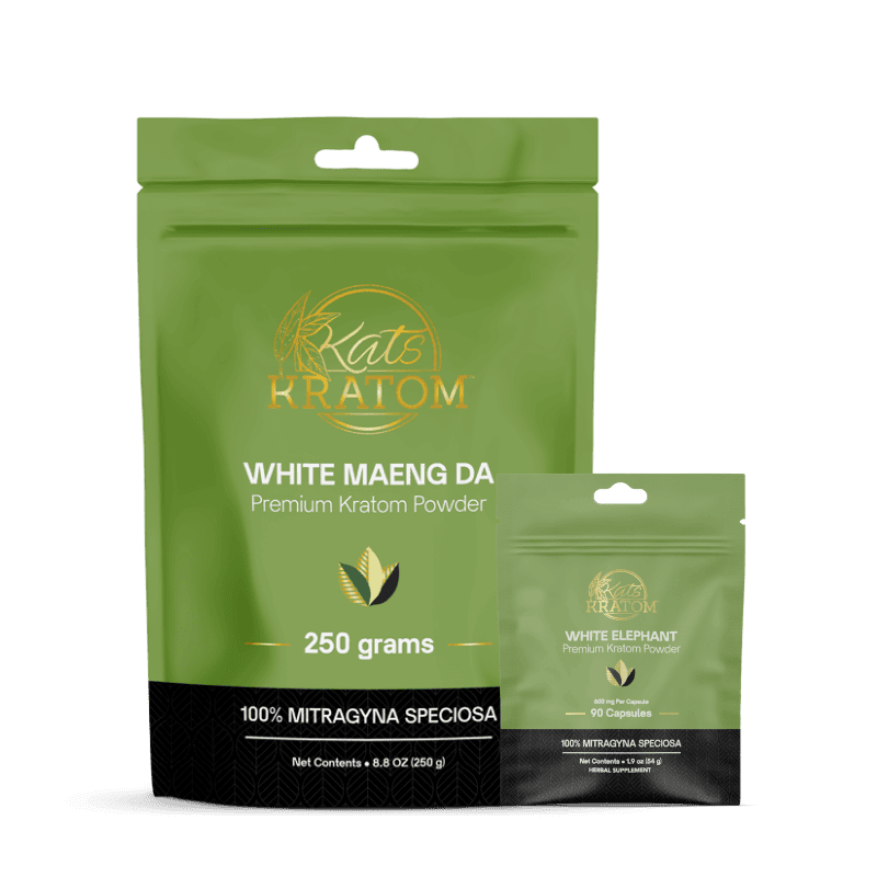 Kats Botanicals White Vein Kratom products