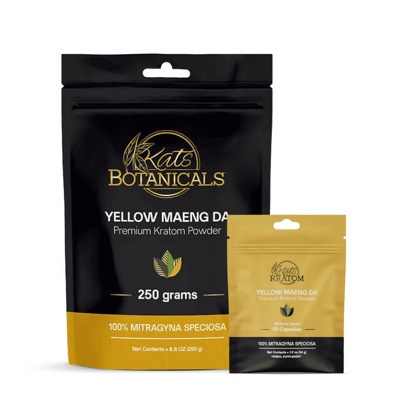 Kats Botanicals Yellow Vein Kratom products